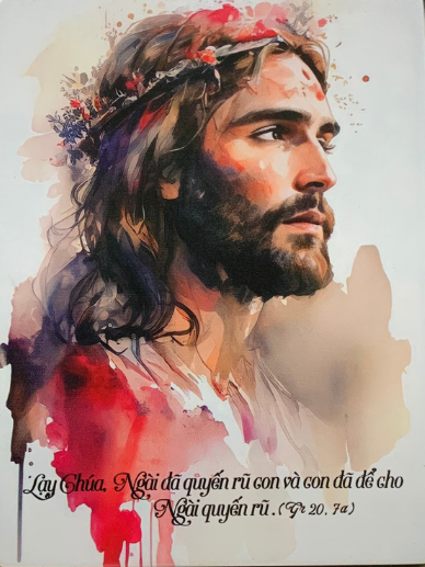 Tranh Chúa Giêsu đội mão gai – Biểu tượng của sự hy sinh